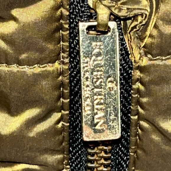 EQUESTRIAN STOCKHOLM LIGHTWEIGHT PERFORMANCE NYLON PUFFER JACKET in BRONZE - S - Picture 9 of 14